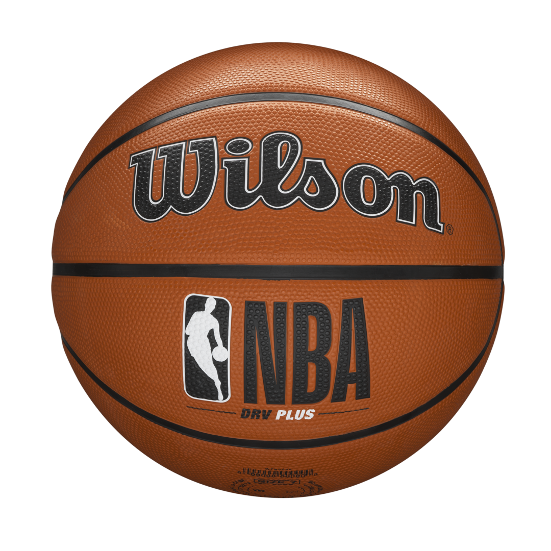 NBA DRV PLUS BASKETBALL SIZE 6 (WTB9200XB06) Wilson NBA DRV Plus Basketball Brown Size 6 - Image 1