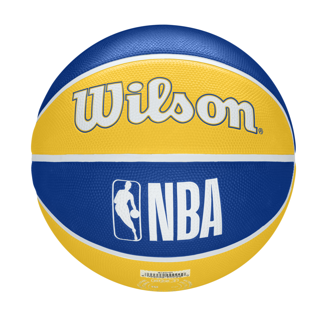 NBA TEAM TRIBUTE BASKETBALL GOLDEN STATE WARRIORS (WTB1300XBGOL) Wilson NBA Team Tribute Basketball Golden State Warriors - Image 1