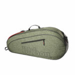 Team 3 Pack Heather Green Racquet Bag