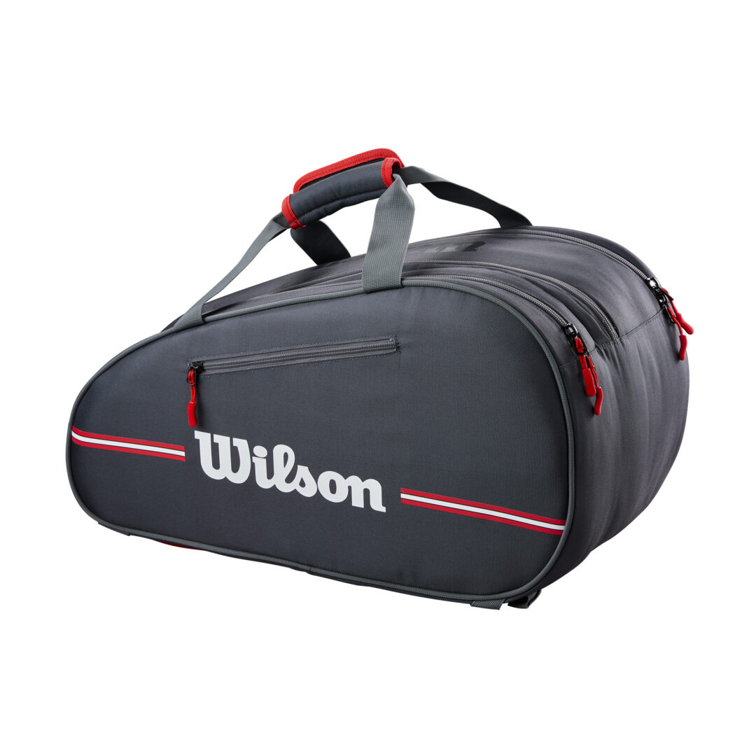 WR8908701_1_TEAM_PADEL_BAG_Grey_Red.png.high-res Team Padel Bag Navy Blue - Image 1