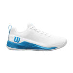 Mens Rush Pro 4.5 OZ White / Atomic Blue Tennis Shoe - Image 2