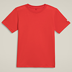YOUTH UNISEX TEAM PERF TEE - INFARED